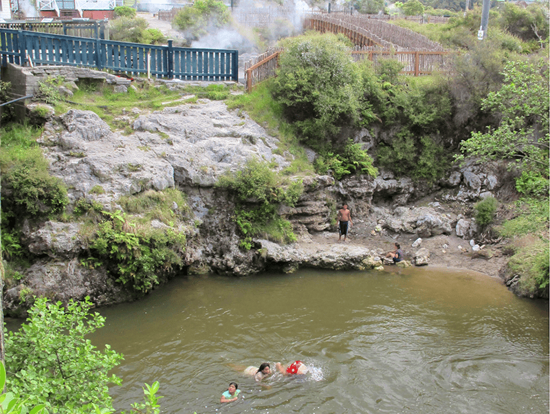 people swimming in a pool on the Thermal Explorer Highway
